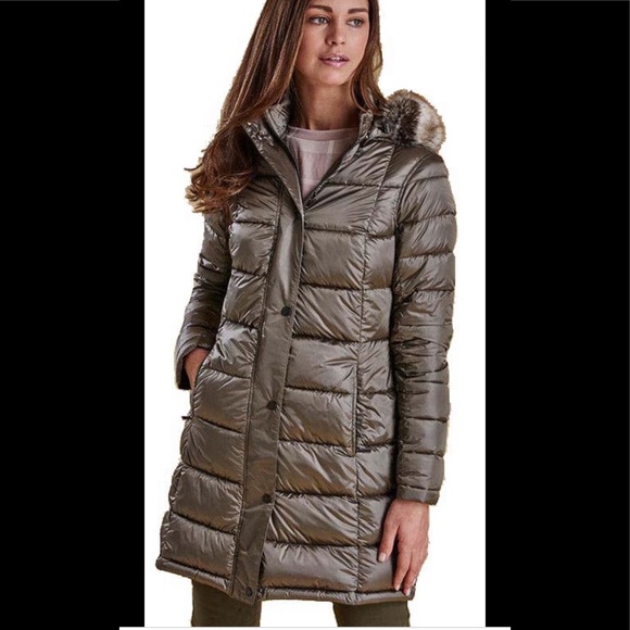 Barbour Jackets & Blazers - Barbour Lundry Quilt Jacket UK 8 US 4 Mink